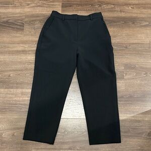 Editor High Waist Straight Ankle Pant